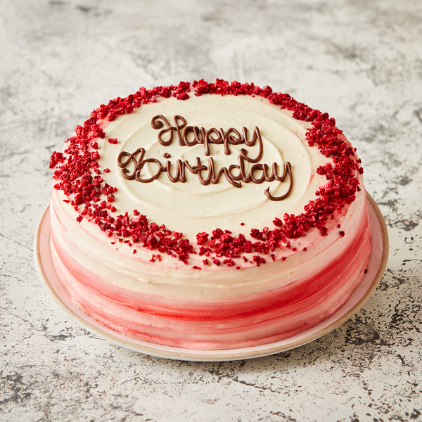 Personalised Red Velvet Cake