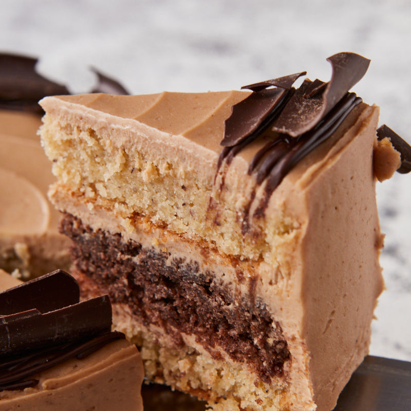 Personalised Chocolate Noisette Cake