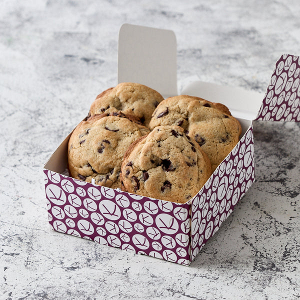 Chunky Chocolate Chip Cookies Box of 4