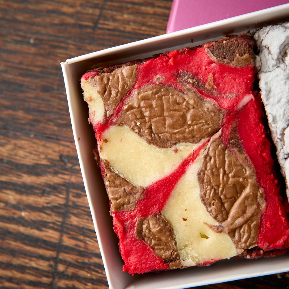 Christmas Mixed Brownie Box of 4 & Konditor
