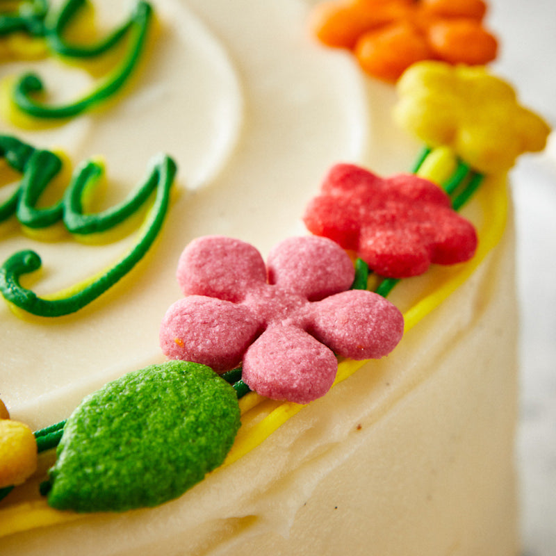 Flower Border Cake
