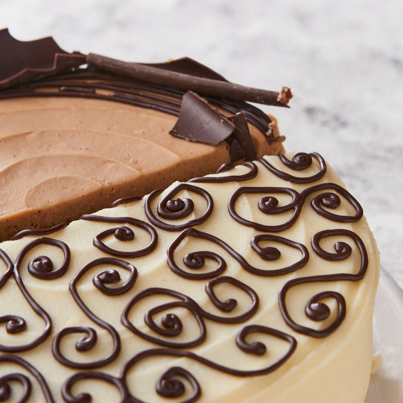 Half & Half Cake