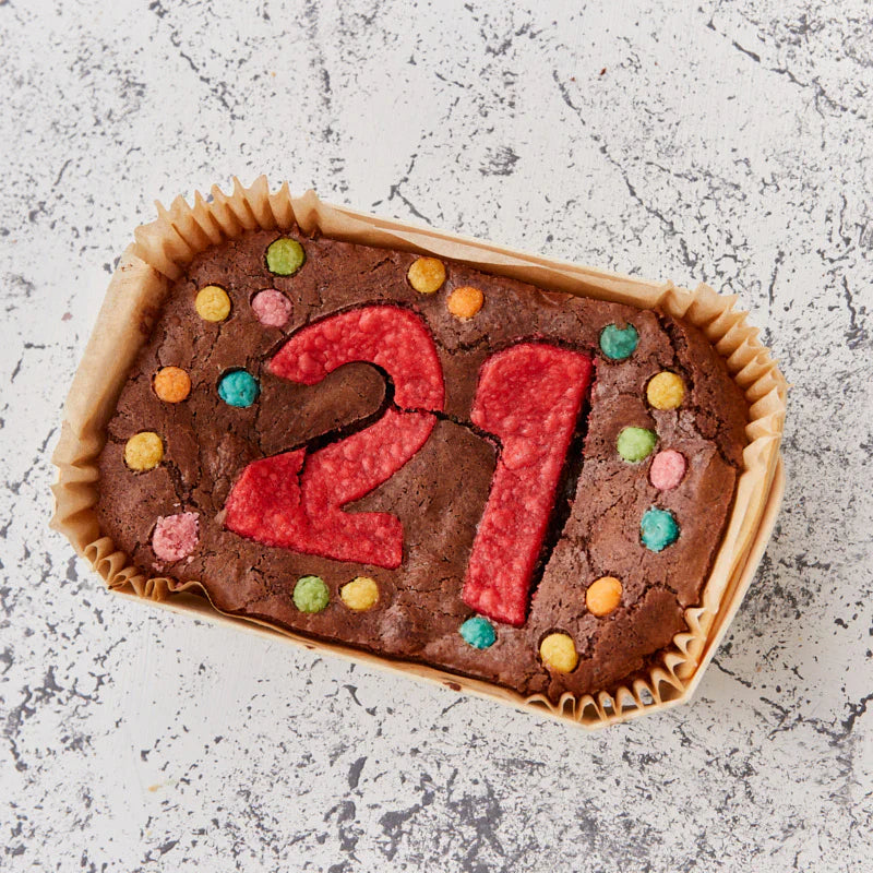 21st Birthday Cakes & Brownies