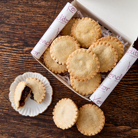 1 Box of 12 Vegan Mince Pies