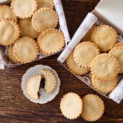 2 Boxes of 12 Vegan Mince Pies