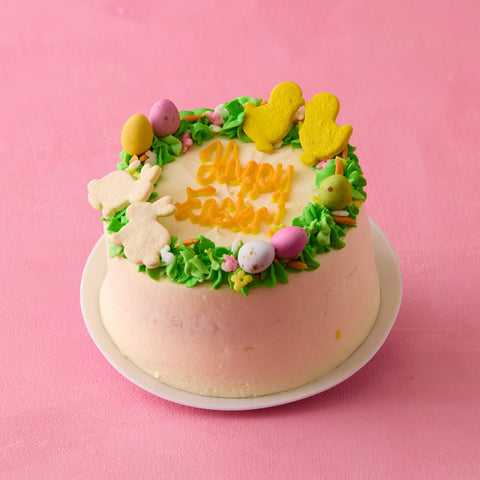 Mini Easter Garden Celebration Cake
