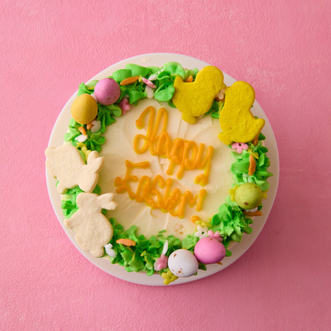 Mini Easter Garden Celebration Cake