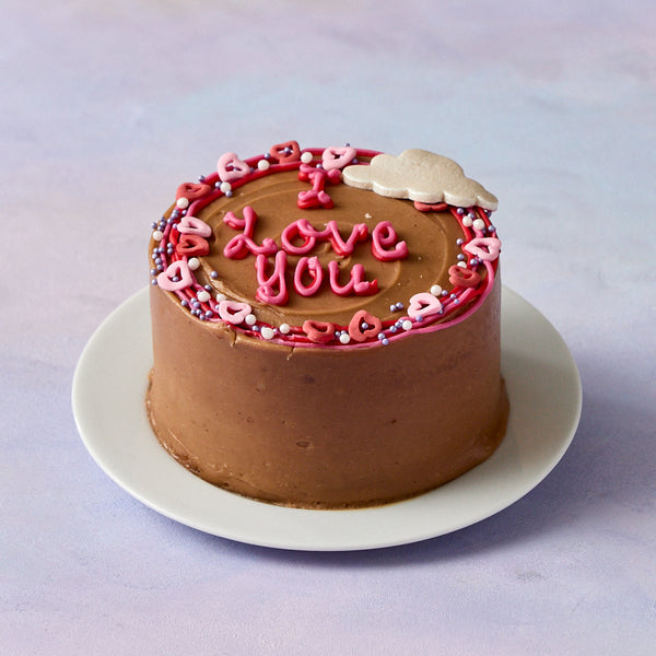 Mini Personalised Valentine's Day Cake