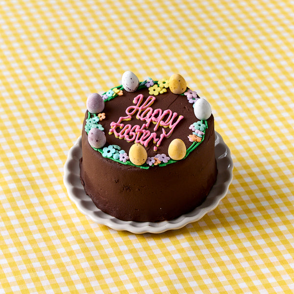 Mini Vegan Personalised Easter Cake