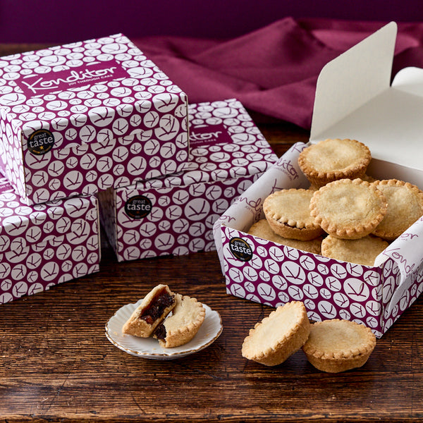 Boxes of 12 Vegan Mince Pies ‐ Konditor