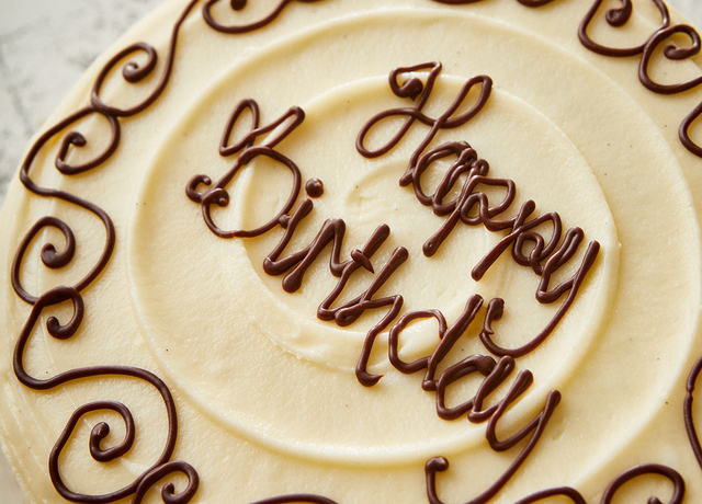 Personalised Curly Whirly Cake