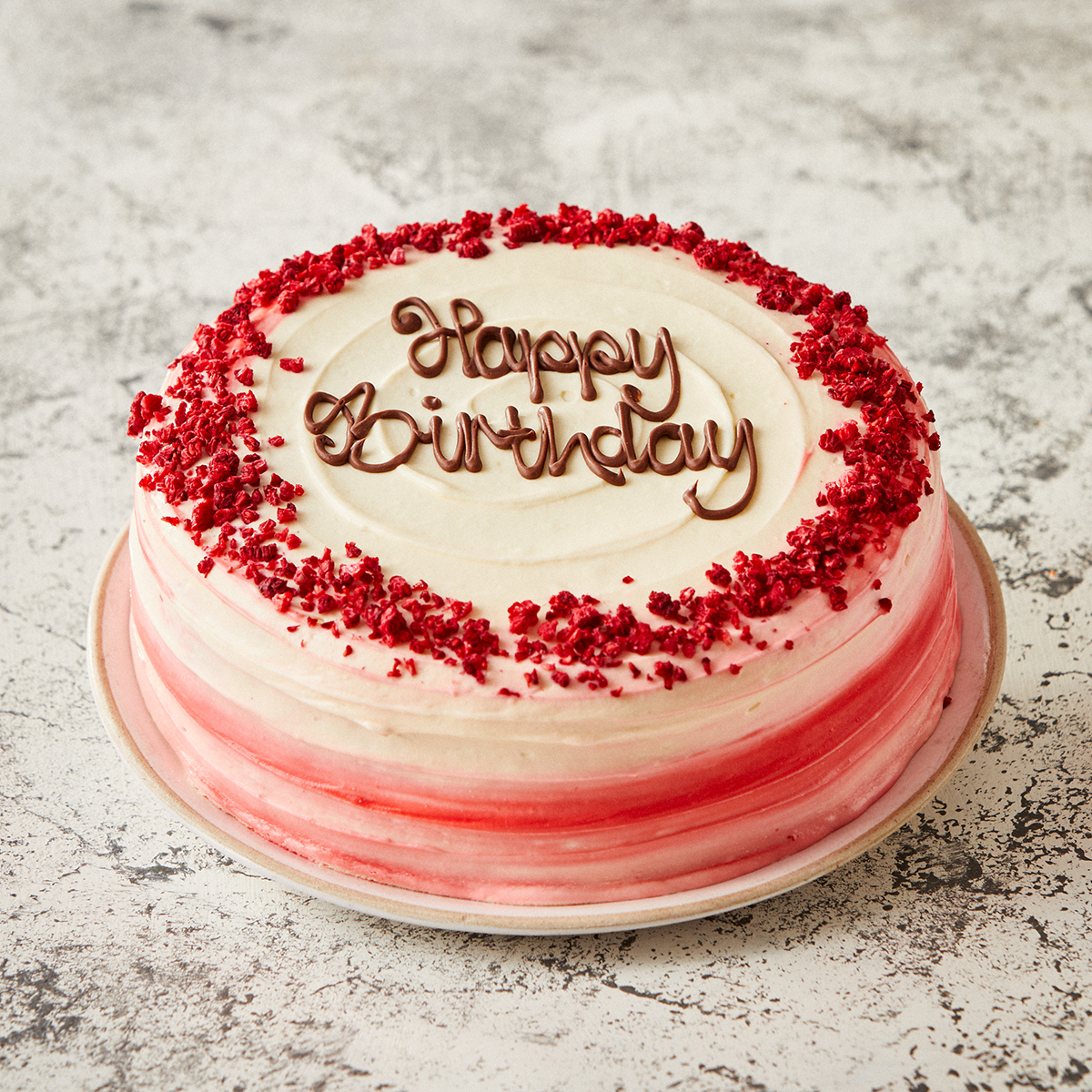 Personalised Velvet Cake