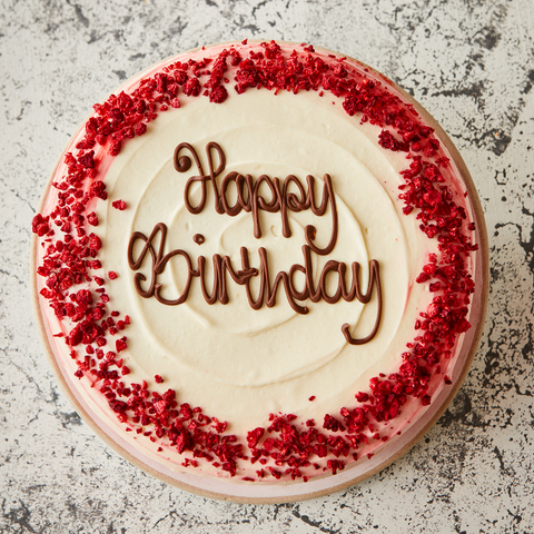 Personalised Red Velvet Cake