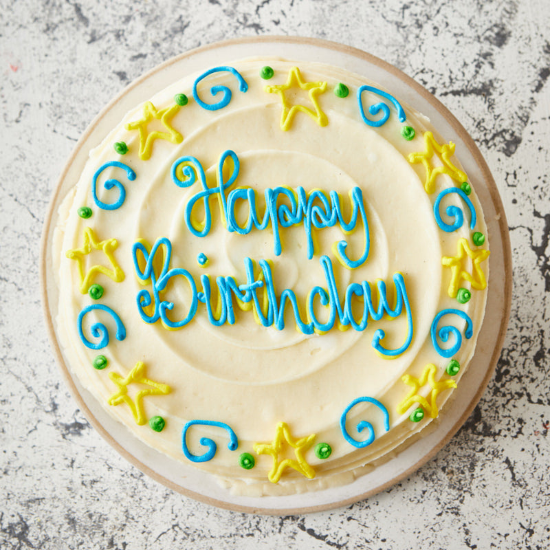 Stars & Swirls Cake
