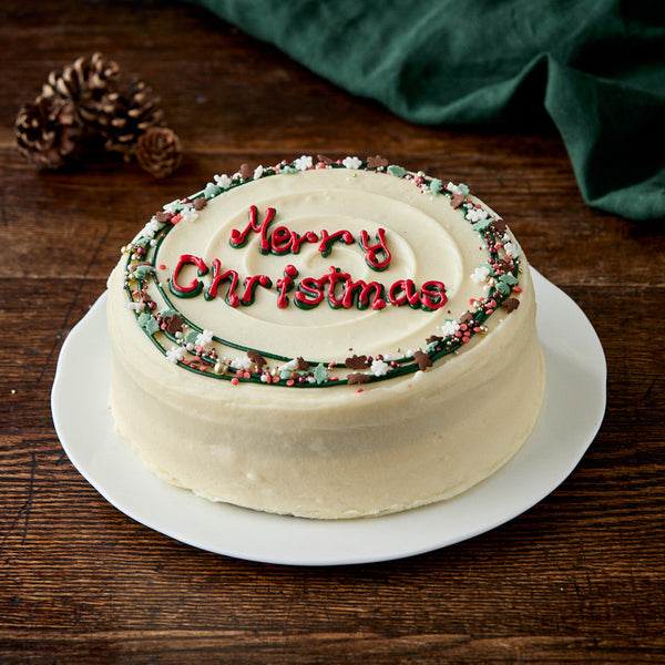 Christmas Personalised Sprinkle Cake