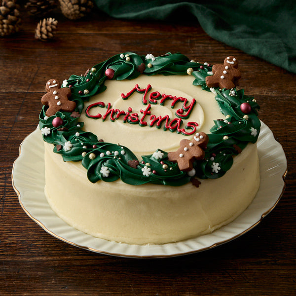 Christmas Wreath Cake