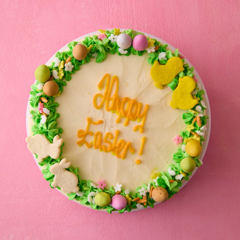 Easter Garden Celebration Cake