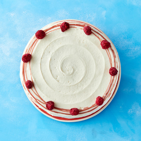 Frosted Victoria Sponge Cake