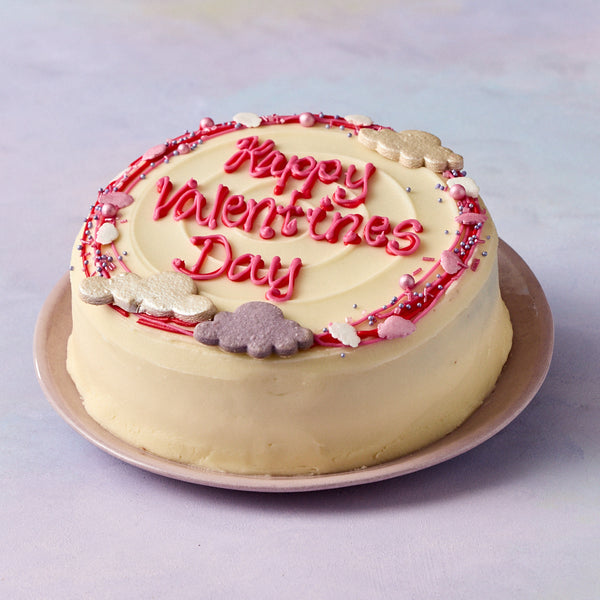 Personalised Valentine's Day Cake