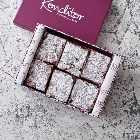 Boston Cranberry Brownie Box of 12