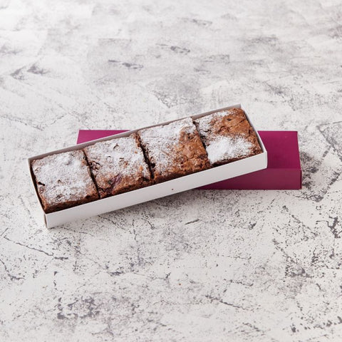 Boston Cranberry Brownie Box of 4