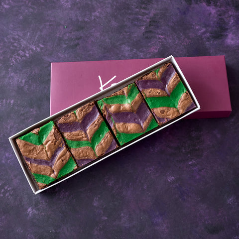 Chocolate Orange Brownies Box of 4