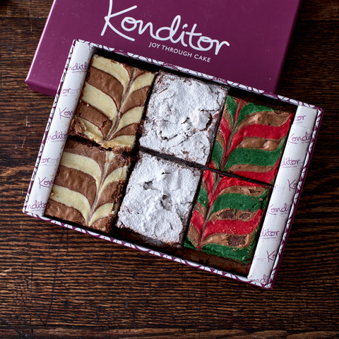 Christmas Brownie Magic Gift Box of 12