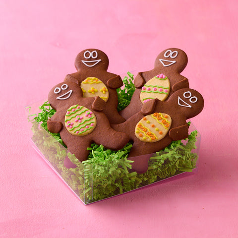 Easter Gingerbread People Box of 4