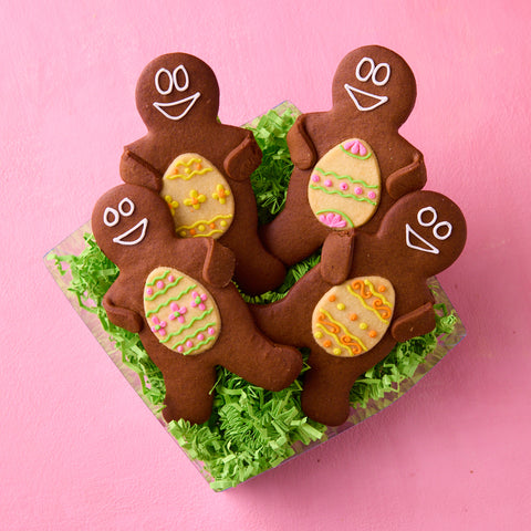 Easter Gingerbread People Box of 4