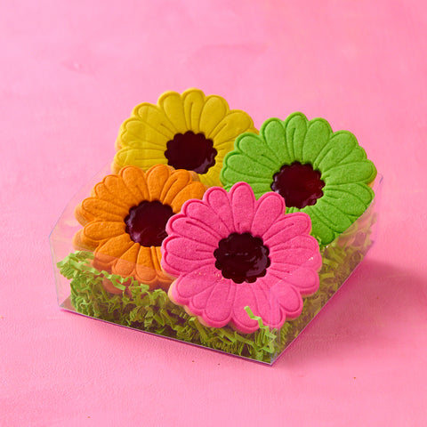 Jammy Flowers Box of 4