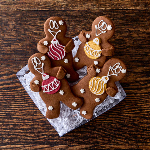 Festive Gingerbread Box of 4