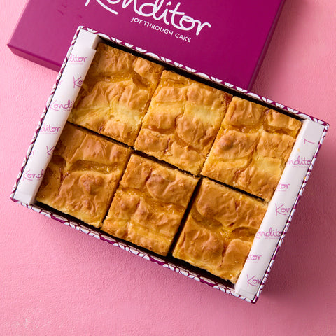 Lemon Meringue Blondies Gift Box of 12