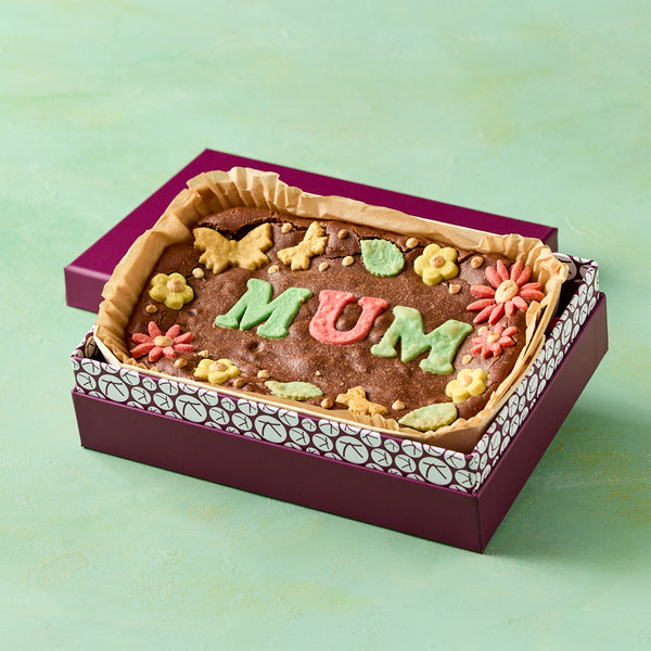 Mum Chocolate Brownie Slab