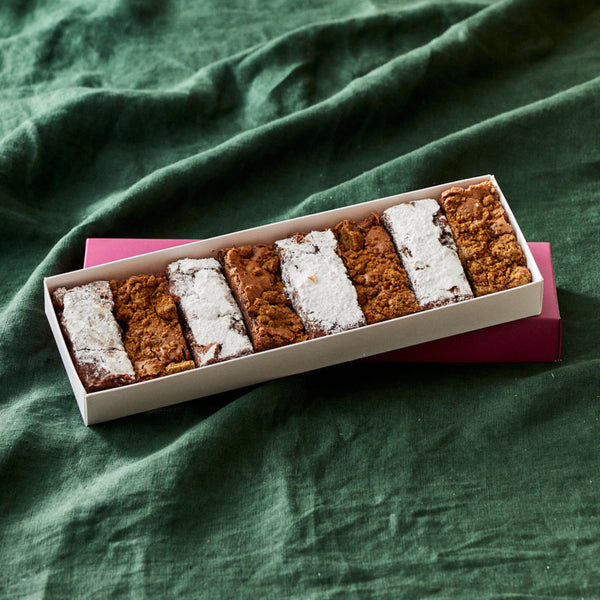 Christmas Mixed Brownie Box of 4