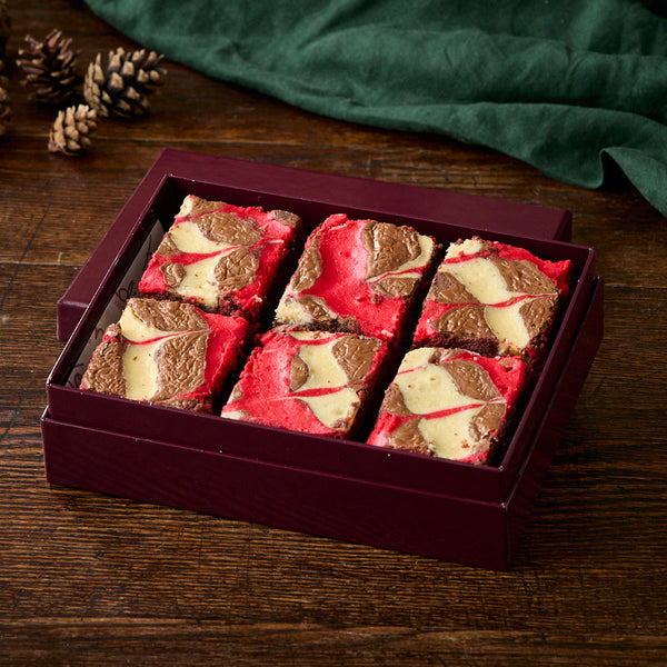 Peppermint Brownie Box of 12