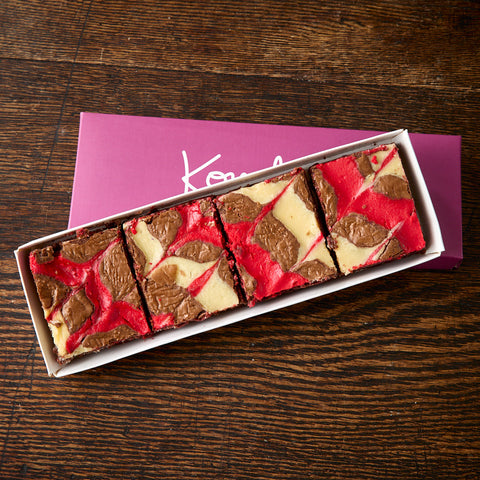 Peppermint Brownie Box of 4