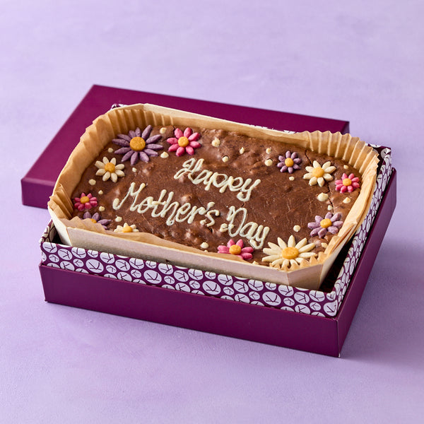 Personalised Mother's Day Brownie Slab