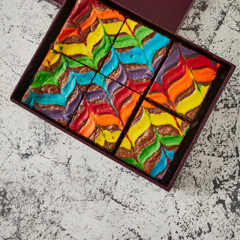Pride Curly Whirly Brownies Gift Box of 12