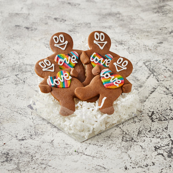 Pride Gingerbread People Box of 4