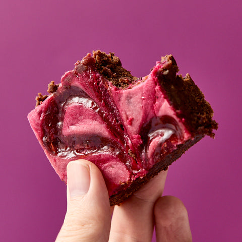 Raspberry Cheesecake Brownie Box of 4