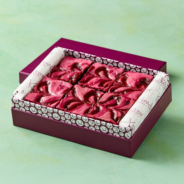 Raspberry Cheesecake Brownie Gift Box of 12