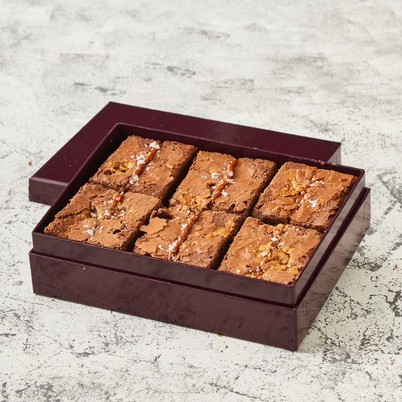 Salted Caramel Brownie Box 12