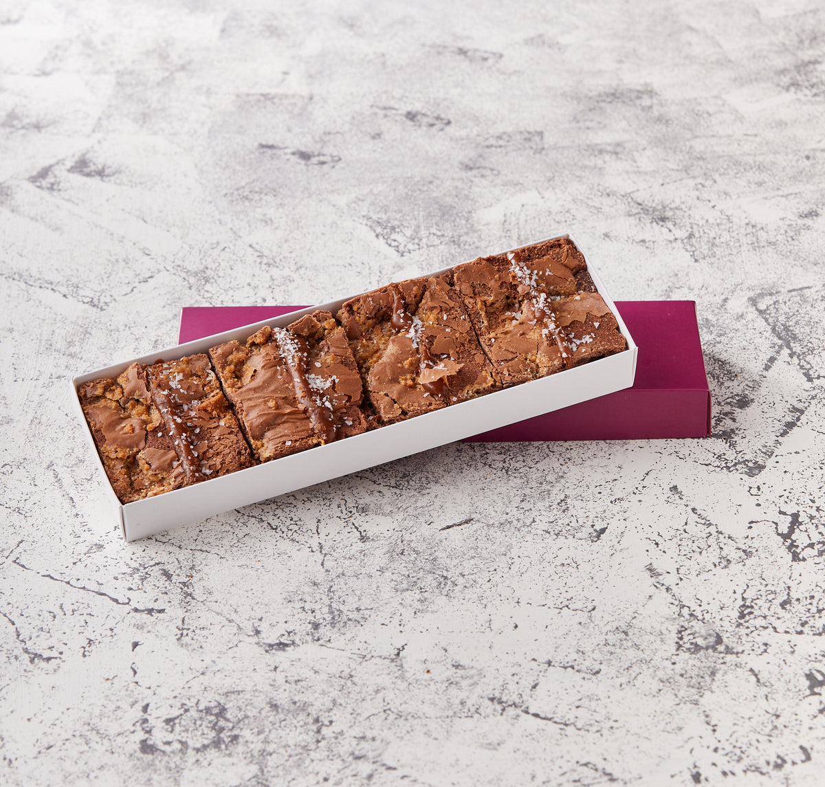 Salted Caramel Brownie Box 4
