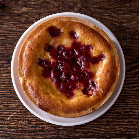Cherry Almond Fruit Tart