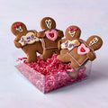 Valentine's Gingerbread Box of 4