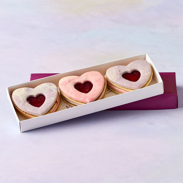 Love Heart Jammers Box of 6