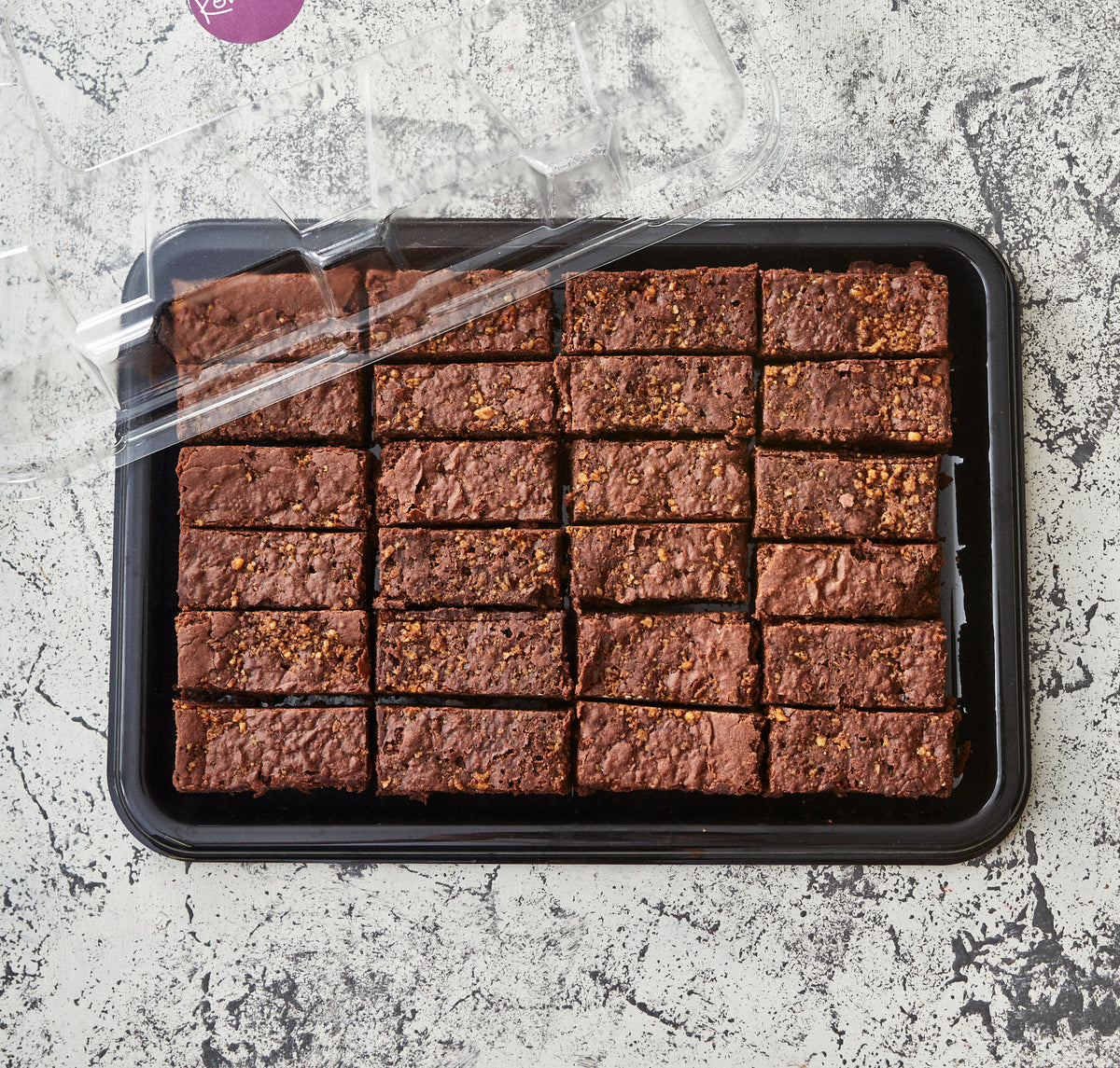 Vegan Pecan Brownie Sharing Platter 12